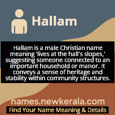 Hallam Name Meaning and Origin