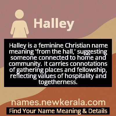 Halley Name Meaning and Origin