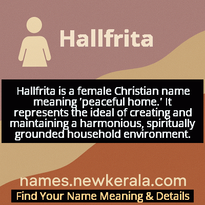 Hallfrita Name Meaning and Origin