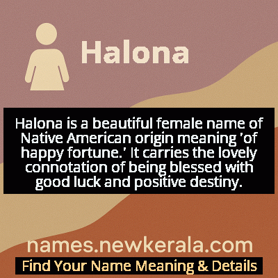 Halona Name Meaning and Origin