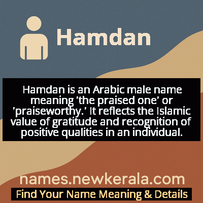 Hamdan Name Meaning and Origin
