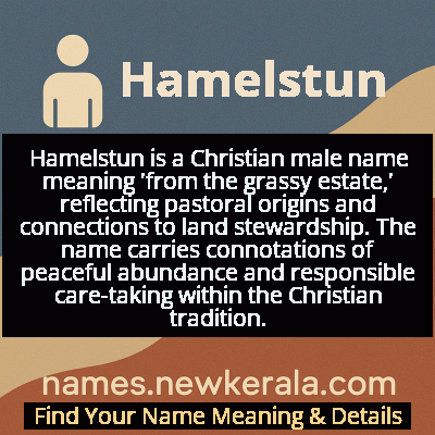 Hamelstun Name Meaning and Origin
