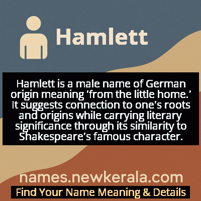Hamlett Name Meaning and Origin