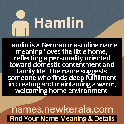 Hamlin Name Meaning and Origin