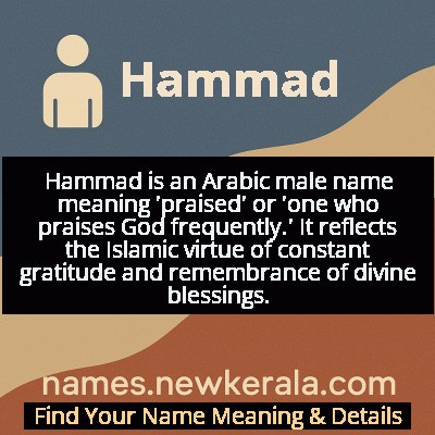 Hammad Name Meaning and Origin