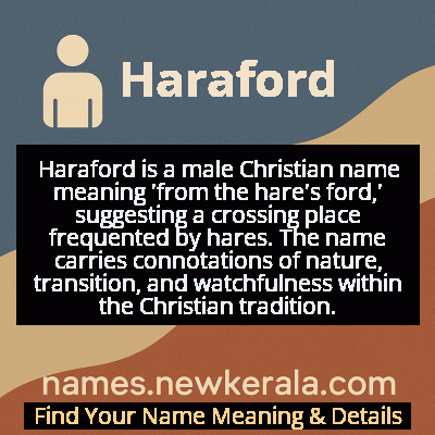 Haraford Name Meaning and Origin