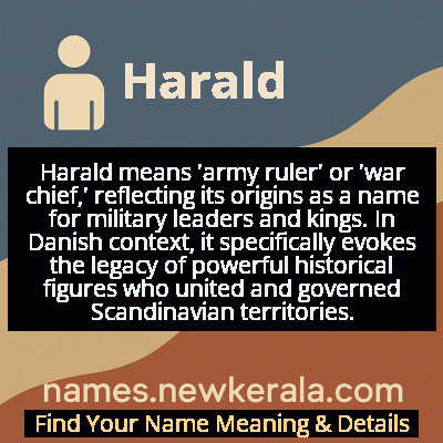 Harald Name Meaning and Origin