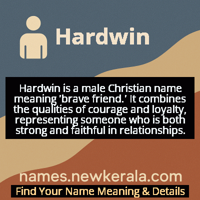 Hardwin Name Meaning and Origin