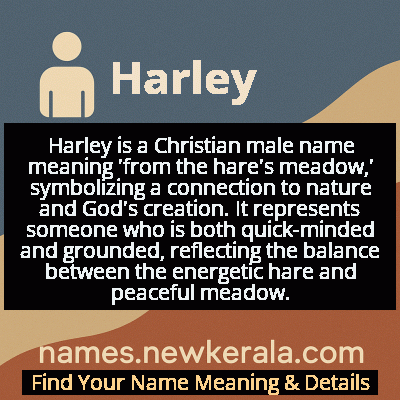 Harley Name Meaning and Origin