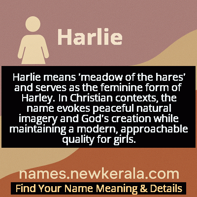 Harlie Name Meaning and Origin