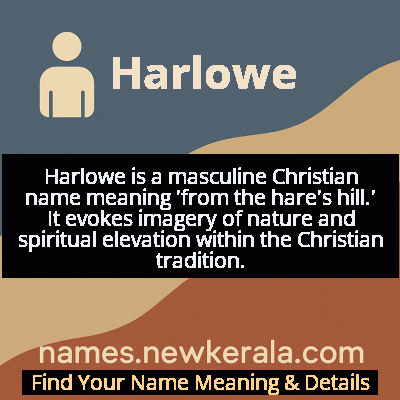 Harlowe Name Meaning and Origin