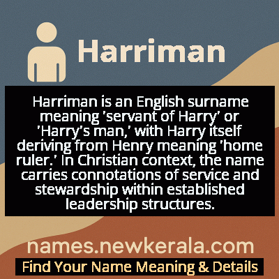 Harriman Name Meaning and Origin