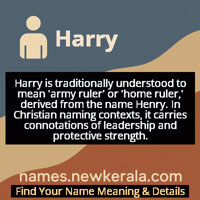 Harry Name Meaning and Origin