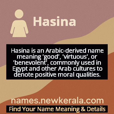 Hasina Name Meaning and Origin