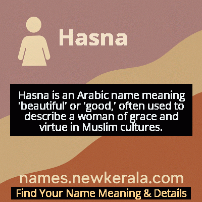 Hasna Name Meaning and Origin