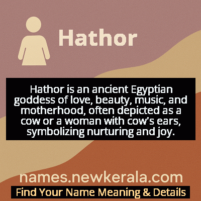 Hathor Name Meaning and Origin