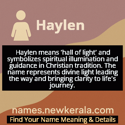 Haylen Name Meaning and Origin