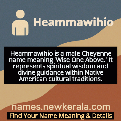 Heammawihio Name Meaning and Origin