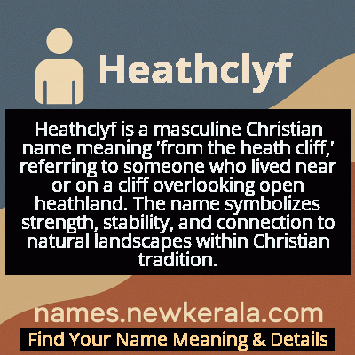 Heathclyf Name Meaning and Origin