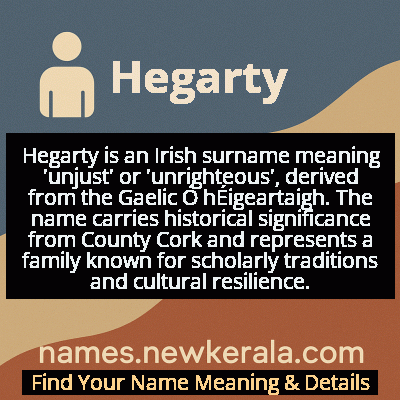 Hegarty Name Meaning and Origin