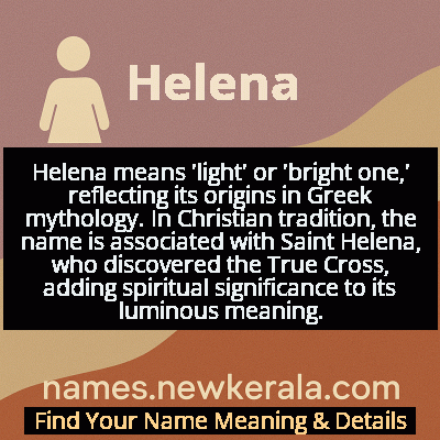 Helena Name Meaning and Origin