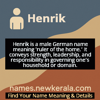 Henrik Name Meaning and Origin
