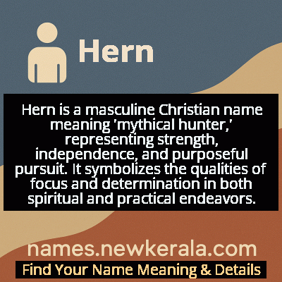 Hern Name Meaning and Origin