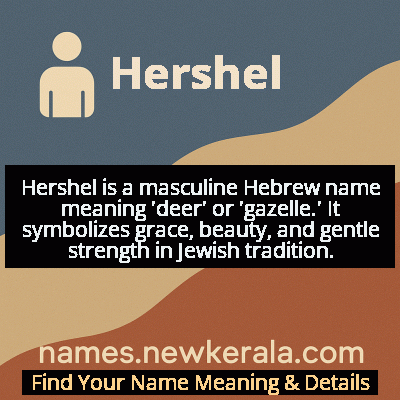 Hershel Name Meaning and Origin