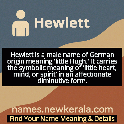 Hewlett Name Meaning and Origin