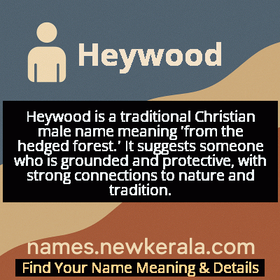 Heywood Name Meaning and Origin