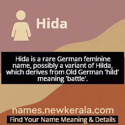 Hida Name Meaning and Origin