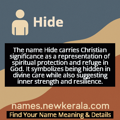 Hide Name Meaning and Origin