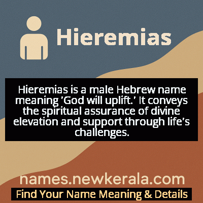 Hieremias Name Meaning and Origin