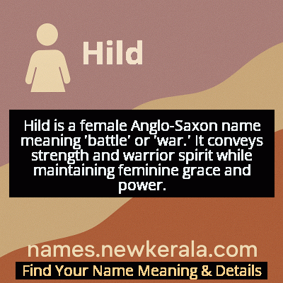 Hild Name Meaning and Origin