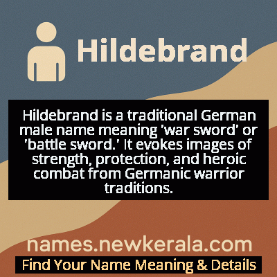 Hildebrand Name Meaning and Origin