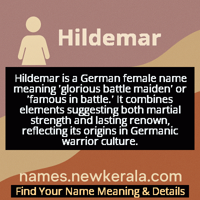 Hildemar Name Meaning and Origin