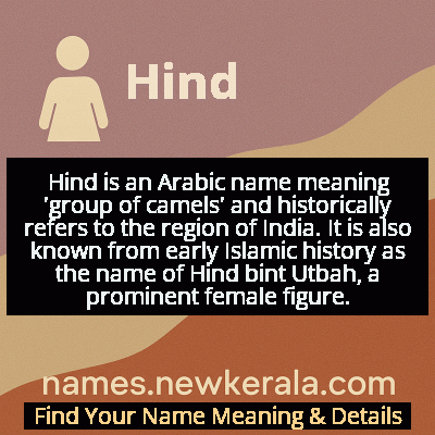 Hind Name Meaning and Origin