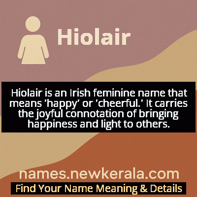 Hiolair Name Meaning and Origin