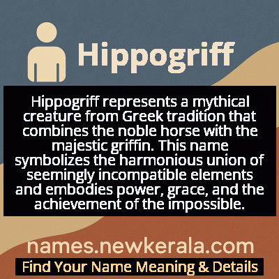 Hippogriff Name Meaning and Origin