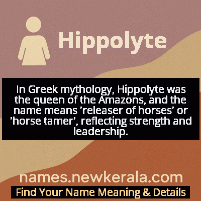 Hippolyte Name Meaning and Origin