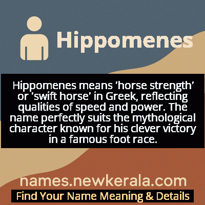Hippomenes Name Meaning and Origin