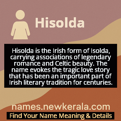 Hisolda Name Meaning and Origin