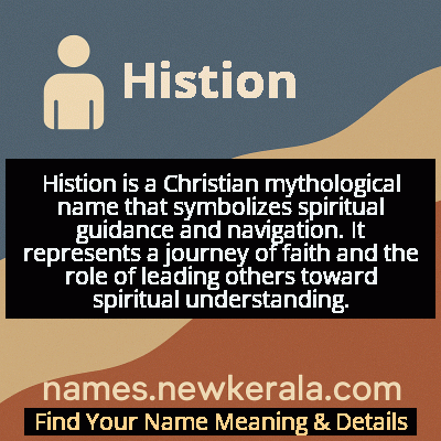 Histion Name Meaning and Origin