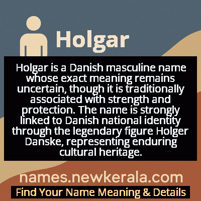 Holgar Name Meaning and Origin