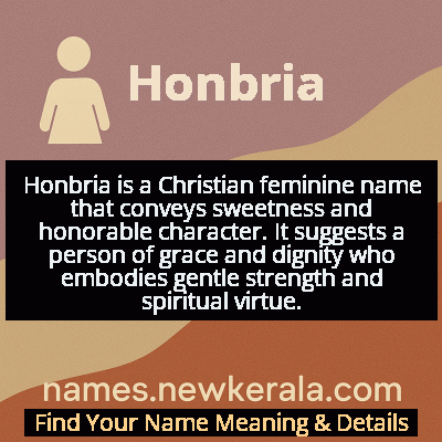 Honbria Name Meaning and Origin