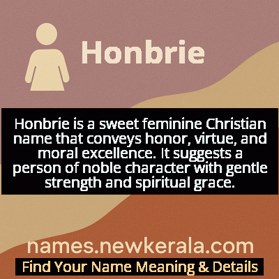 Honbrie Name Meaning and Origin