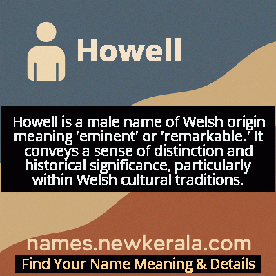 Howell Name Meaning and Origin
