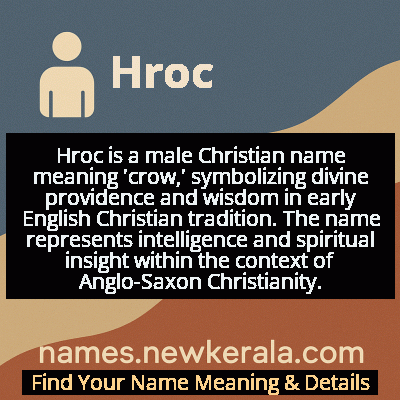Hroc Name Meaning and Origin