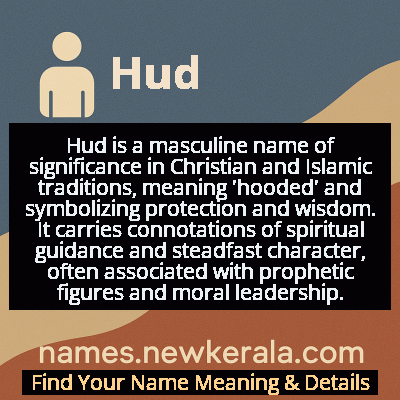Hud Name Meaning and Origin