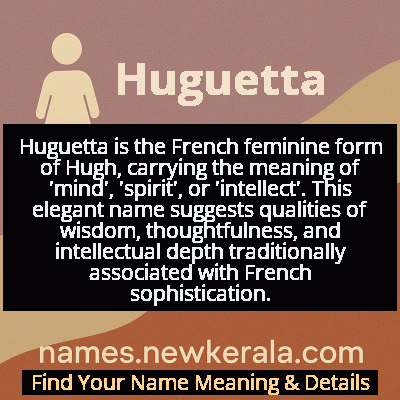Huguetta Name Meaning and Origin
